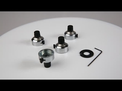 15 Drehungen Digitales Zifferblatt Potentiometer Volumenknopf für Wirewound Potentiometer H-23-6A