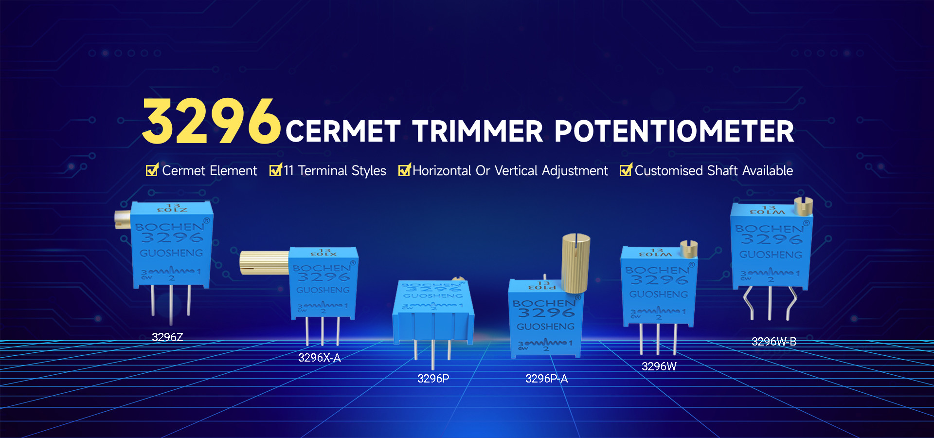Qualität Trimmerpotentiometer usine