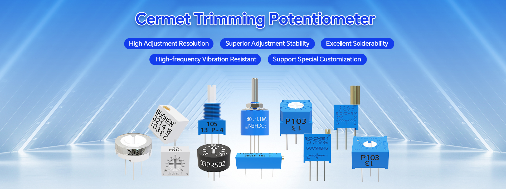 Qualität Trimmerpotentiometer usine