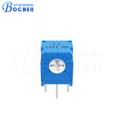 3323-Serie 0,5 Watt 1k 2k 5k 10k 20k 50k Ohm Einzelturn-Ceremethrimer-Potentiometer