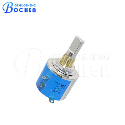 3540S-10 10K Ohm 2W Wirewound Potentiometer 10 Dreh-Panel-Halterung